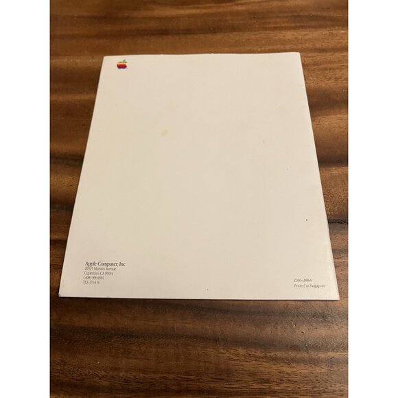 1986 Vintage Apple 2 Mouse Desk 2.0 User’s Manual - Picture 5 of 11